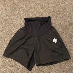 Motherhood maternity black shorts
